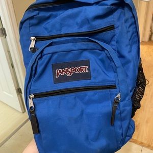 Jansport blue school bag almost brand new